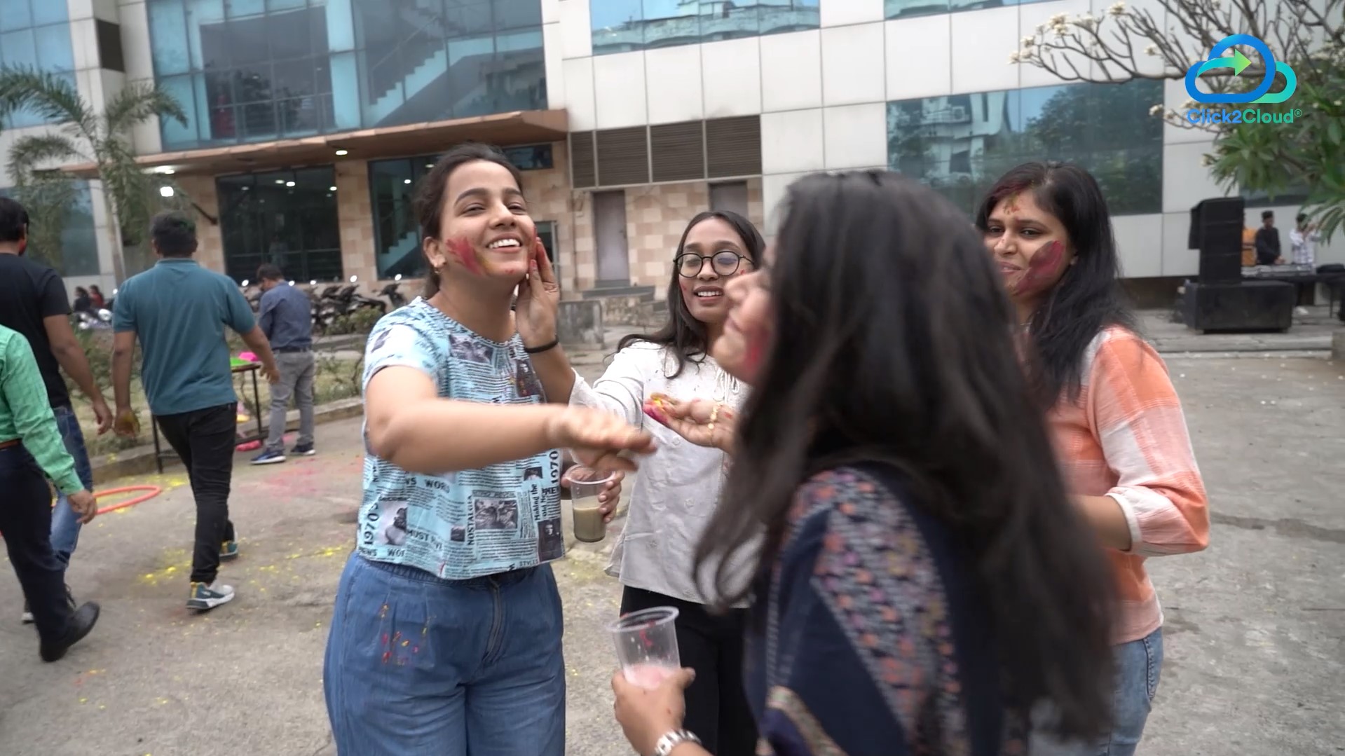 Holi 2023 at Click2Cloud Inc. | Emboss the Hues of Togetherness-Click2Cloud Holi 2023 at Click2Cloud Inc. | Emboss the Hues of Togetherness-Click2Cloud
