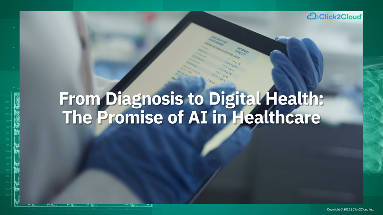 From Diagnosis to Digital Health The Promise of AI in Healthcare-Click2Cloud From Diagnosis to Digital Health The Promise of AI in Healthcare-Click2Cloud
