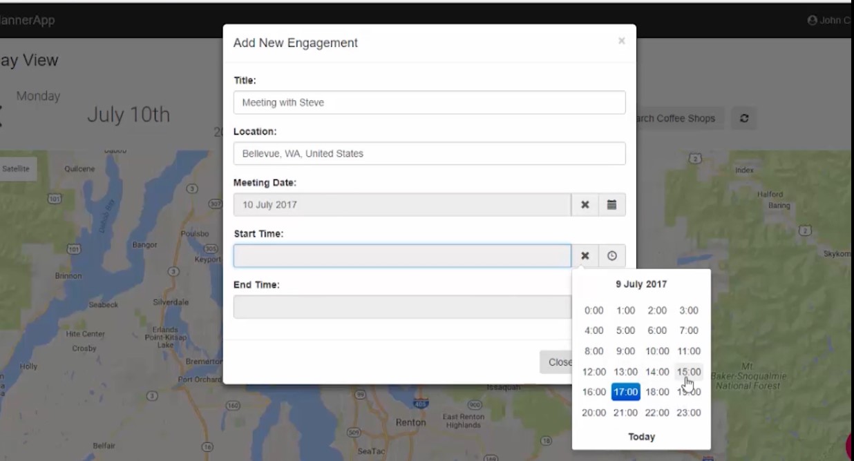Day Planner App-Click2Cloud Day Planner App-Click2Cloud